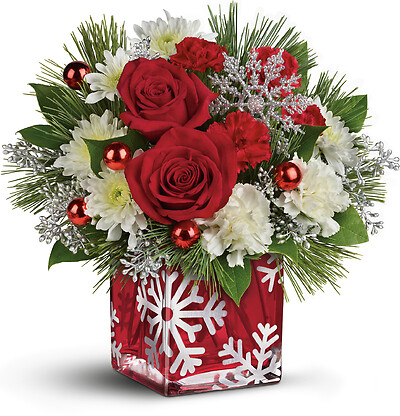 Silver Christmas Bouquet