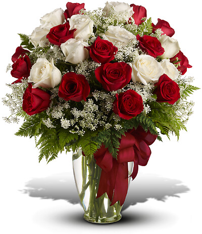 Love&#039;s Divine Bouquet - Long Stemmed Roses