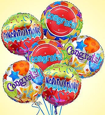 Air-Rangement - Congratulations Mylar Balloons
