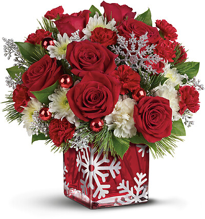 Silver Christmas Bouquet